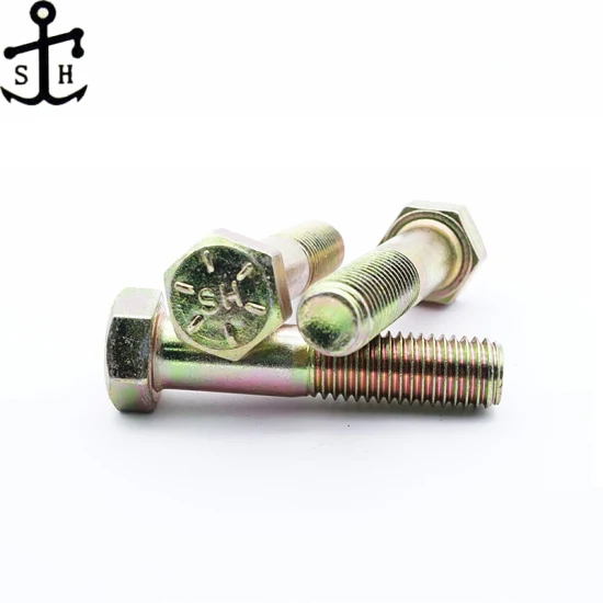 China Factory Outlet ANSI ASME B18.2.1 Hex Bolt Grade 2 5 8 A10 Inch Size Unc Unf